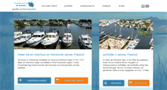 Desktop Screenshot of bootcharterholland.de